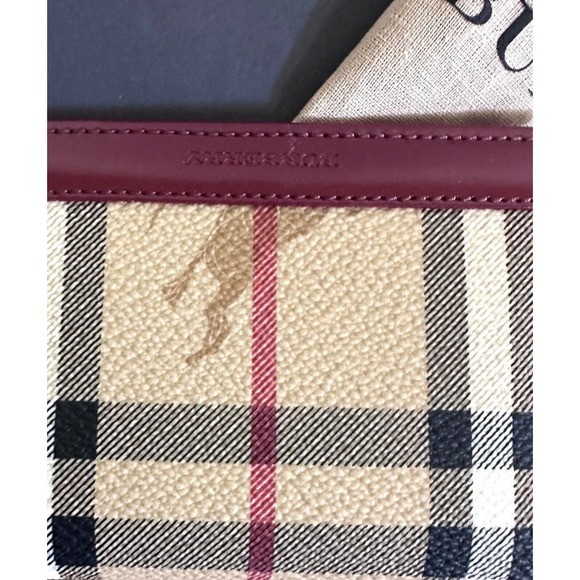 NEW Vintage Burberry Card Holder Wallet - Nova Vintage Check In Box/Dust Bag - Picture 2 of 5